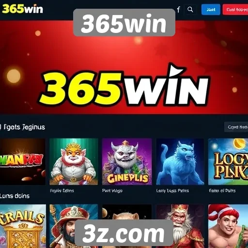 Principais jogos disponíveis no 365win